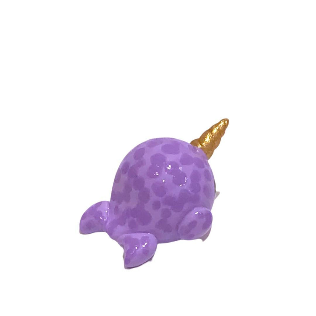 Figurine - Pastel Purple Narwhal by Mariposa Miniatures